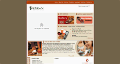 Desktop Screenshot of footcure.com